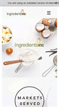 Mobile Screenshot of ingredientsinc.com